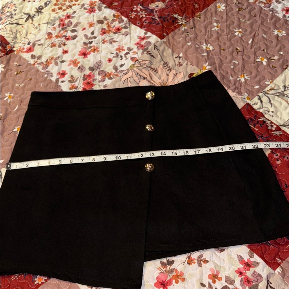 SHEIN Black Curve Mini Skirt - Picture 6 of 8